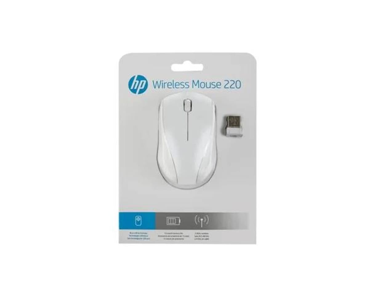 Product Rato HP 220 Wireless Branco Worten