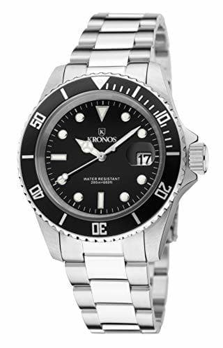 Moda KRONOS- Sport Q 200MTS Black 977.8.55 - Reloj Diver de Caballero de