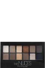 Moda Maybelline Paleta de sombras THE NUDES PALETTE 