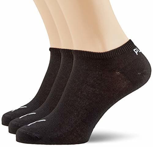 Product Puma Sportsocken Invisible 3P, Calcetines Unisex adulto, pack de 3, negro, 47/49