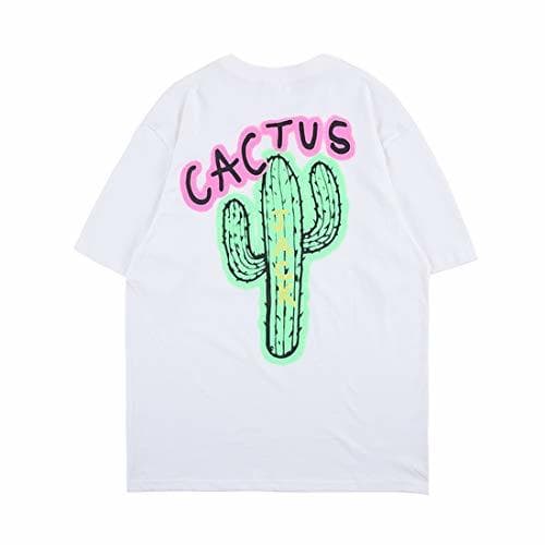 Fashion NAGRI Travis Scott Cactus Cotton T-Shirt