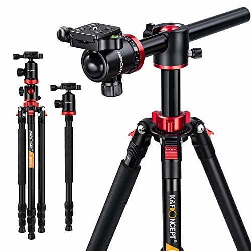 Product K&F Concept Trípode Profesional TM2534T Trípode Extensible Monopod 4 Secciones con 360°