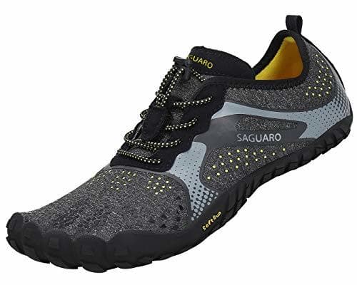 Fashion SAGUARO Hombre Mujer Barefoot Zapatillas de Trail Running Minimalistas Zapatillas de Deporte