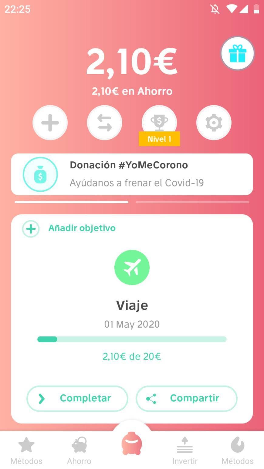 App GOIN - app para ahorrar y ganar dinero