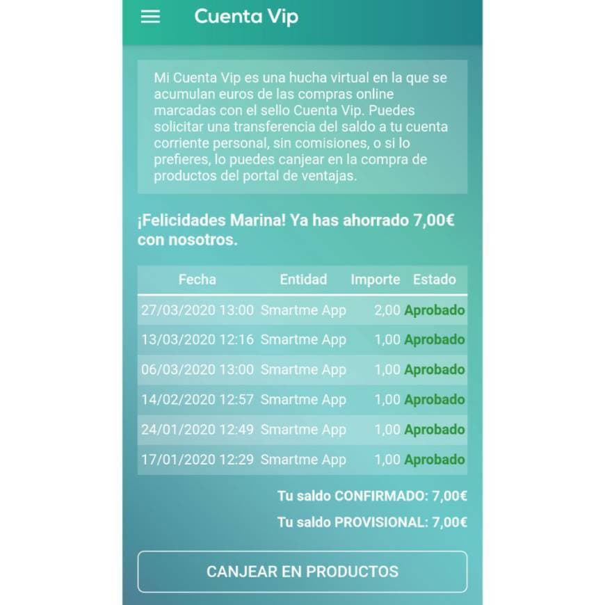 App Smartme app - Gana 💰 con encuestas y teniendo la app activa