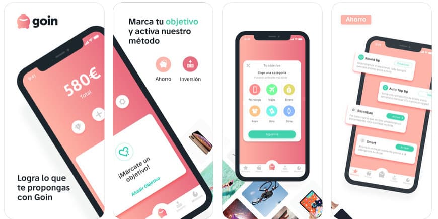 App GOIN - app para ahorrar y ganar dinero