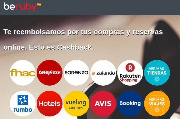 App Beruby - Cashback por tus compras 🛒