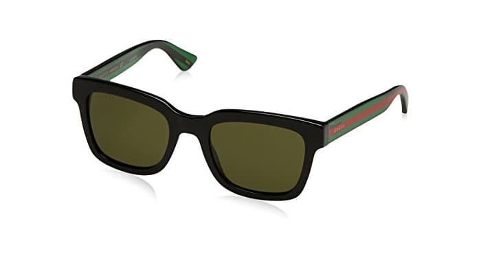 Fashion Gucci GG0001S, Gafas de Sol para Hombre, Negro