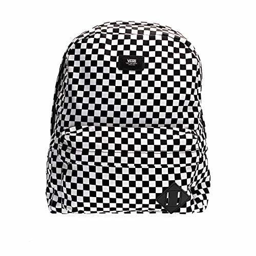 Fashion VANS Old SKOOL II Backpack Mochilas Hombres Negro/Blanco