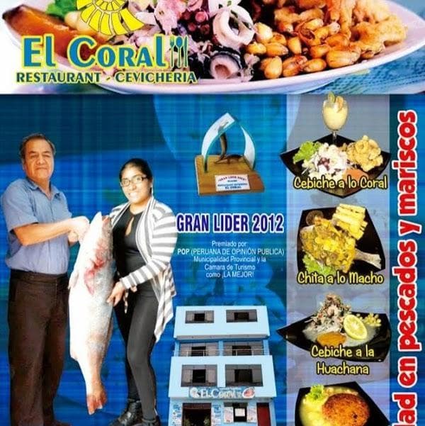 Restaurantes cevicheria El coral huacho