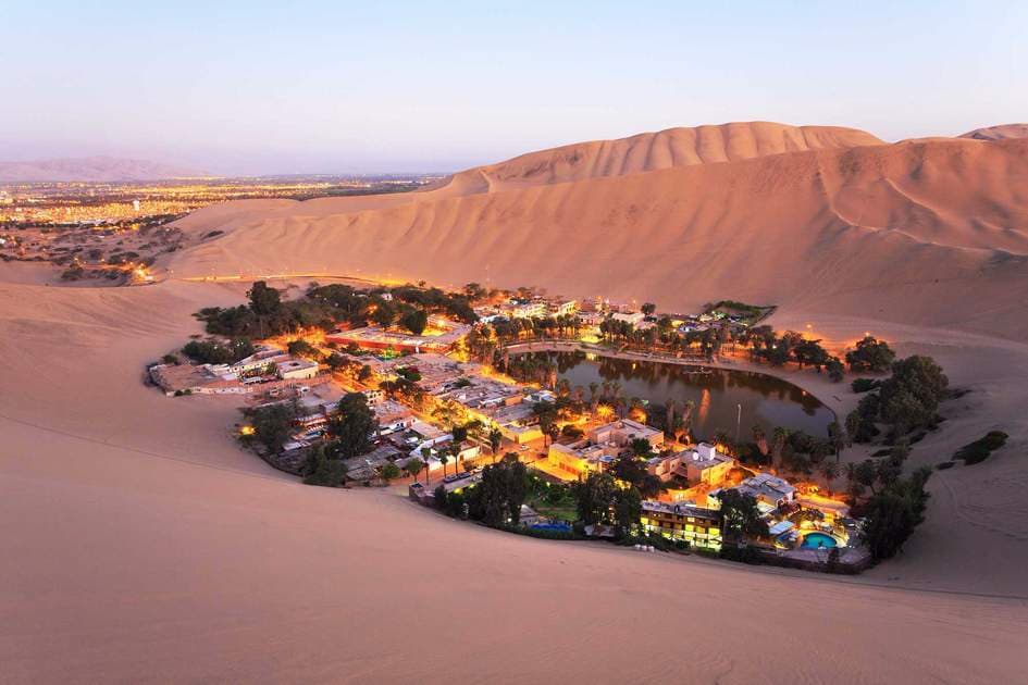 Lugar Huacachina Ica