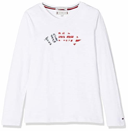 Moda Tommy Hilfiger Essential Hilfiger tee L/s Camisa Manga Larga,