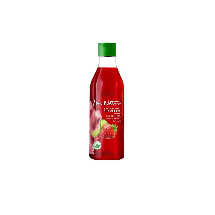 Producto Gel de Duche Esfoliante com Morango e Lima Refrescantes