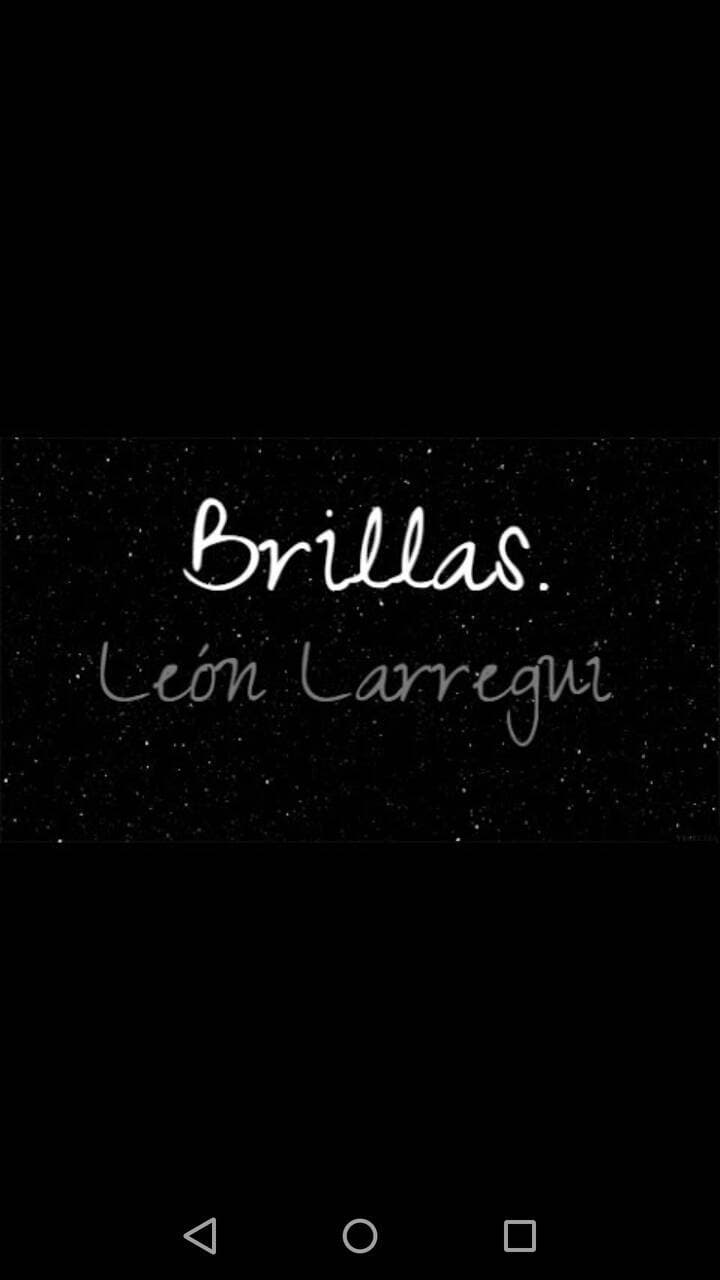 Canción León Larregui — Brillas