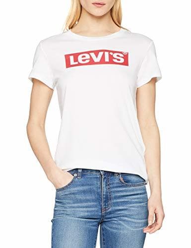 Fashion Levi's The Perfect Tee, Camiseta, Mujer, Blanco