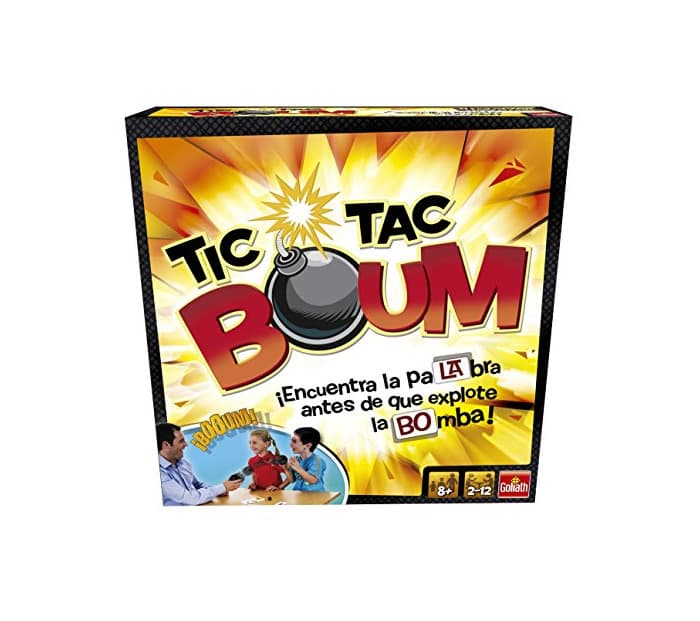 Producto Goliath Tic Tac Boum, Juego de Cartas, Encuentra la palabra