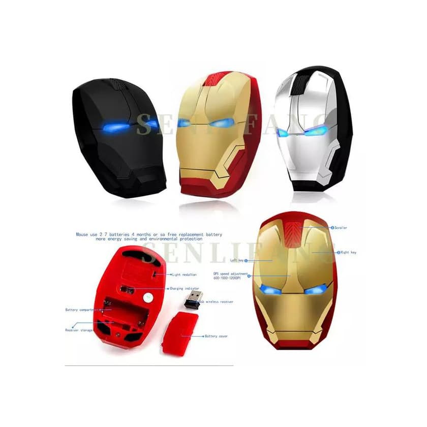 Producto Mouse Iron Man