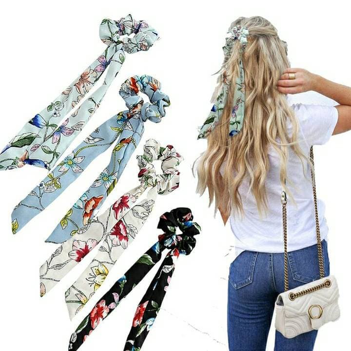 Moda Scarf Scrunchies

