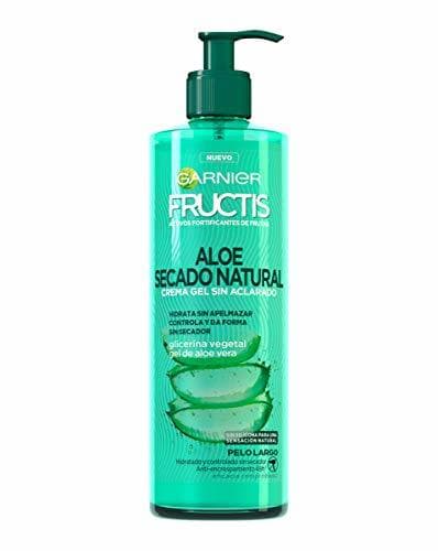 Beauty GARNIER Fructis Aloe Secado al Aire Tratamiento Capilar Pelo Normal, Largo, pack