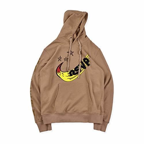 Place ZZYYLL Unisex Sudadera Travis Scott Cactus Jack Hoodie Astronaut Logo ASTROWORLD Smiley