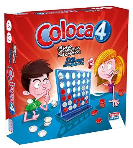 Producto Falomir- Coloca 4 Juego de Mesa, Multicolor, única