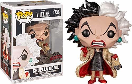 Game Funko Figura de Vinilo Pop 736 de los Villanos de Disney Cruella