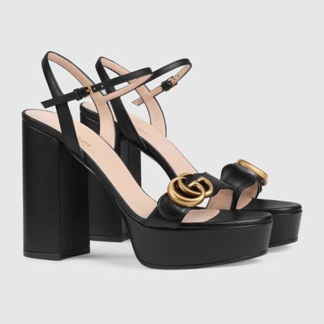 Product Gucci Platform sandal with Double G