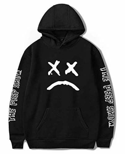 Fashion Minetom ShallGood Unisex Sudadera Con Capucha 2018 Lil Peep Rapper Harajuku Hip