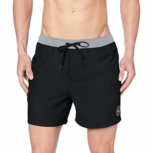 Fitness Quiksilver Glitch Shorts, Hombre, Negro