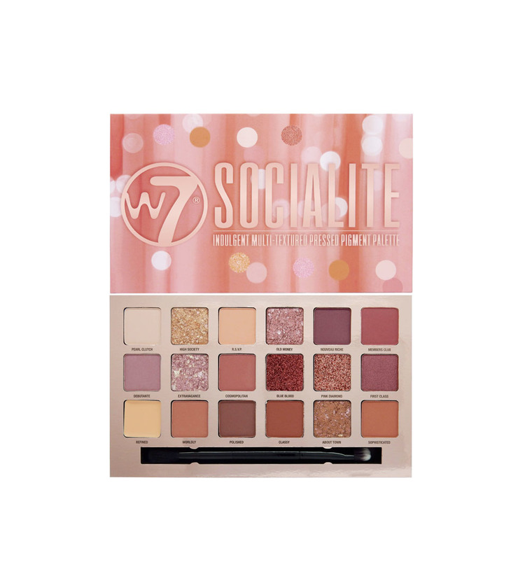 Product W7- Paleta de sombras socialite