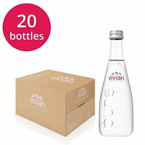 Lugar Evian agua mineral botellas Cristal 20x 330ml