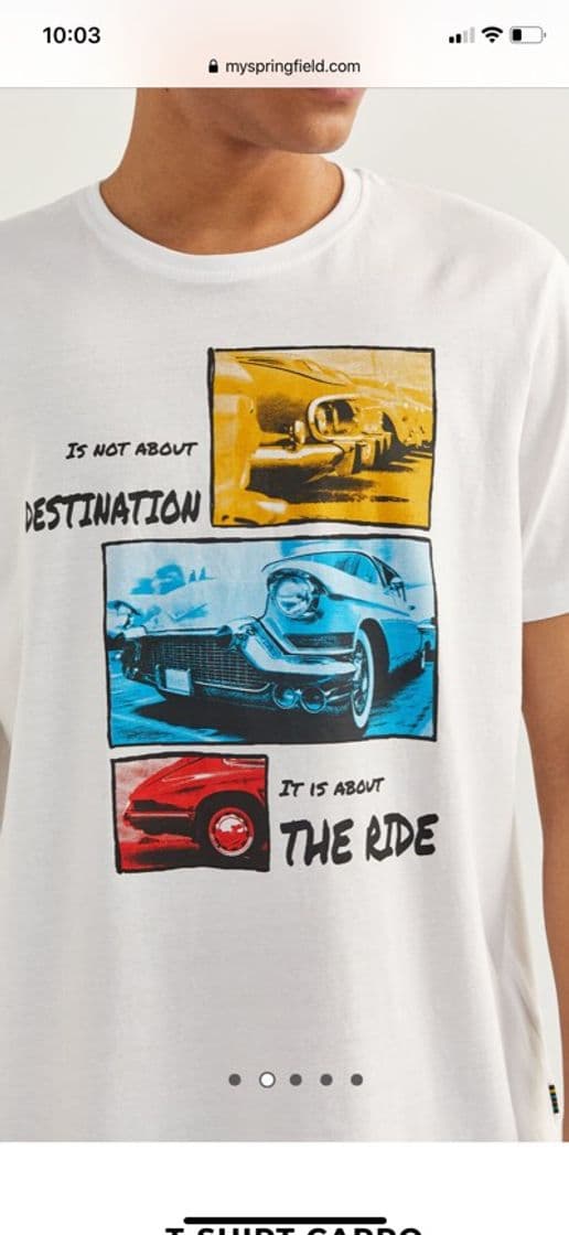 Fashion T-shirt carro