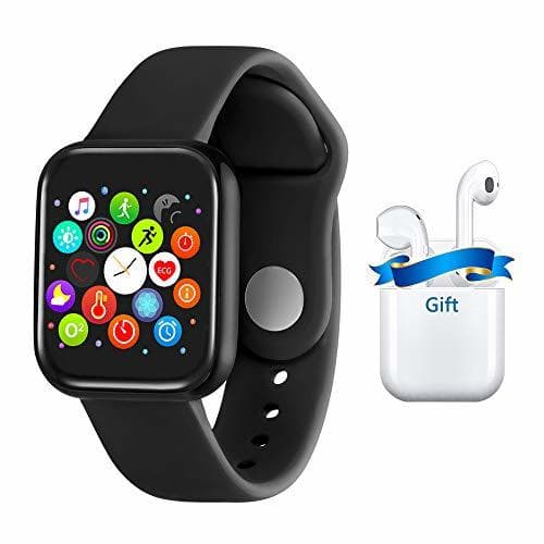 Lugar Reloj Inteligente Pantalla Táctil Completa Smartwatch IP67 Pulsera Actividad Inteligente con Podómetro