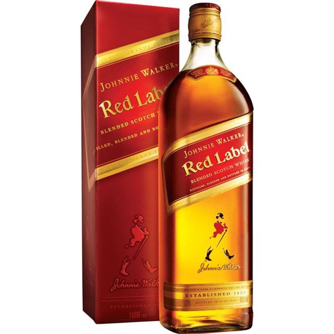 Product Whisky JOHNNIE WALKER Red Label Botella 1L