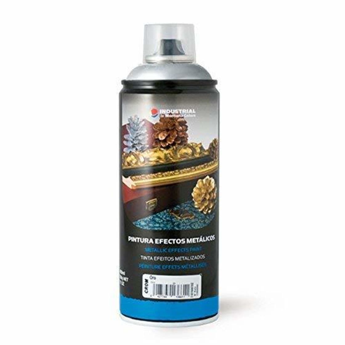 Product Montana Colors MTN Industrial Spray Plata Cromada 400ml - Spray con Efectos