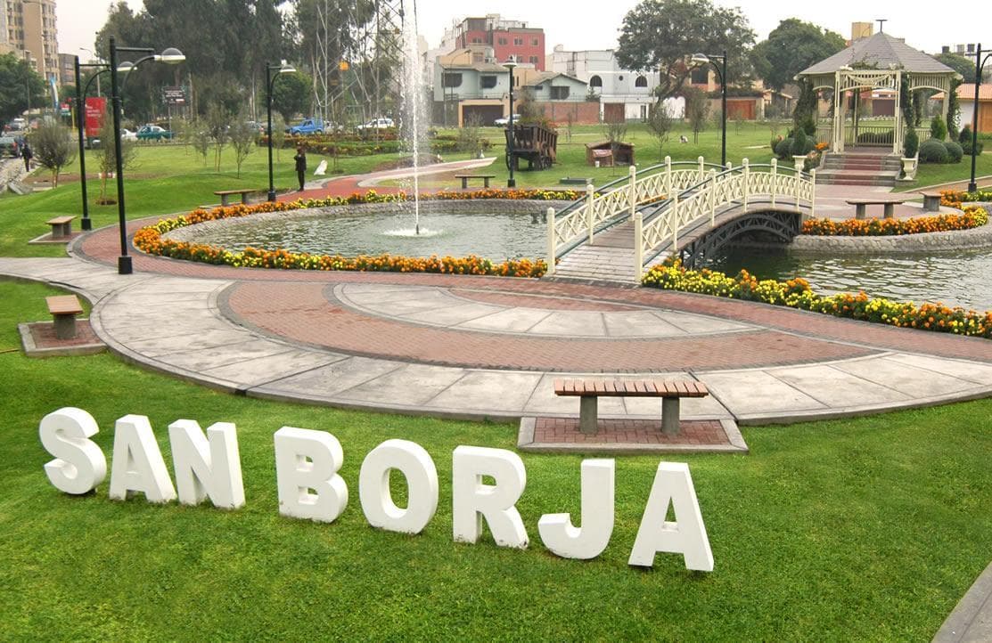 Lugar Parque De Las Aguas SAN BORJA