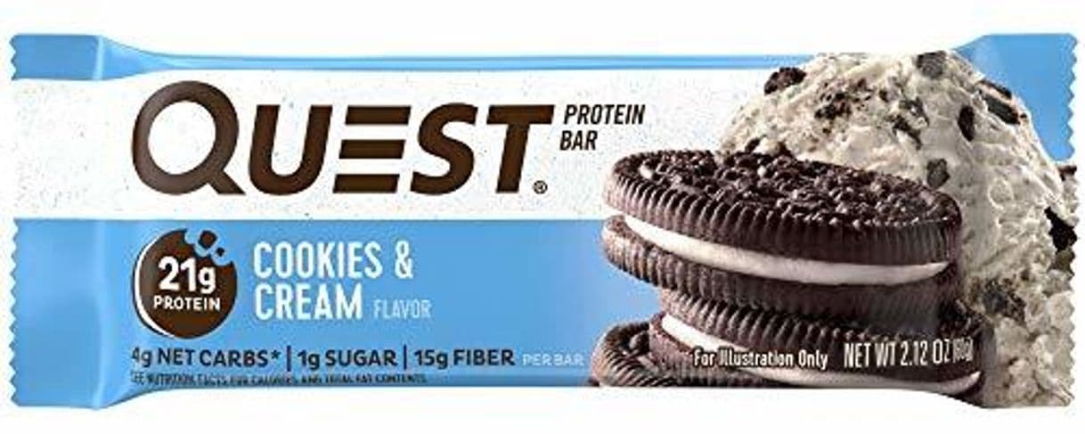 Beauty Quest Nutrition Quest Bars Cookies & Cream