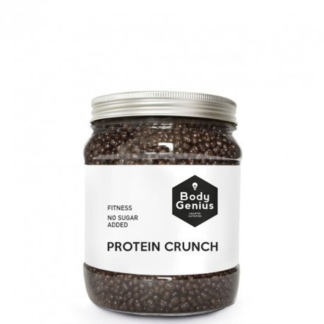 Beauty Body Genius Protein Crunch. Bolitas de proteína recubiertas de chocolate negro sin