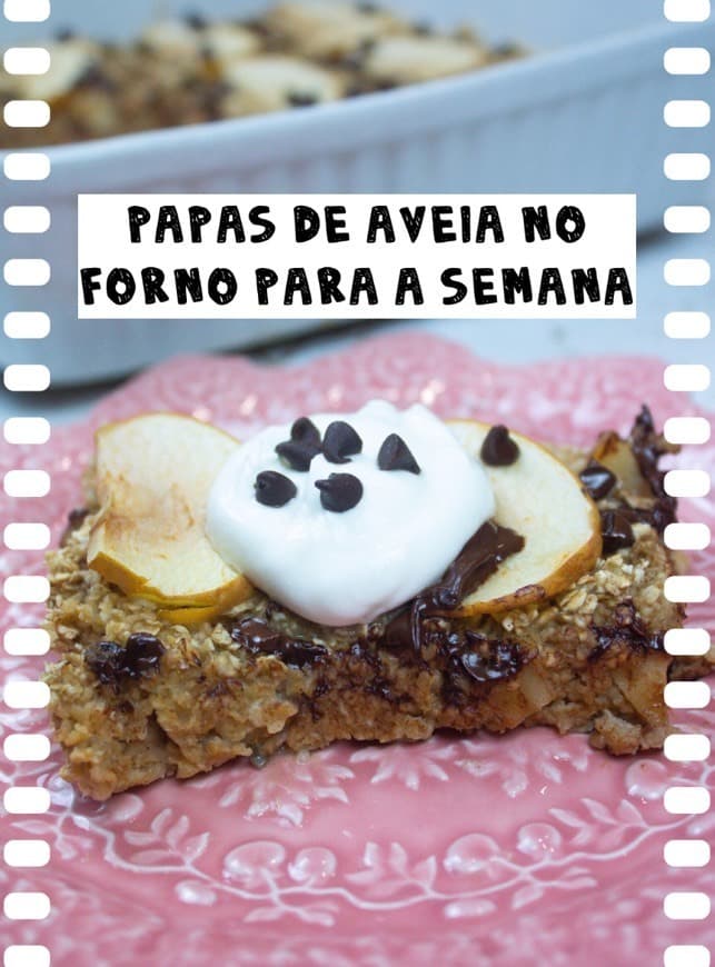 Fashion  Papas de Aveia no forno