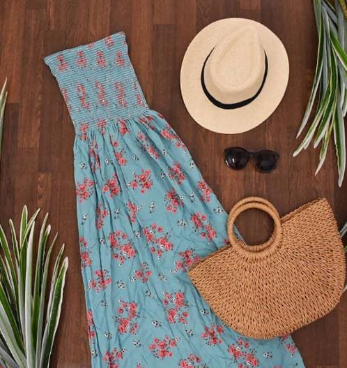 Moda Maxi Vestido