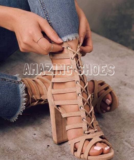 Fashion Sandalias color beige