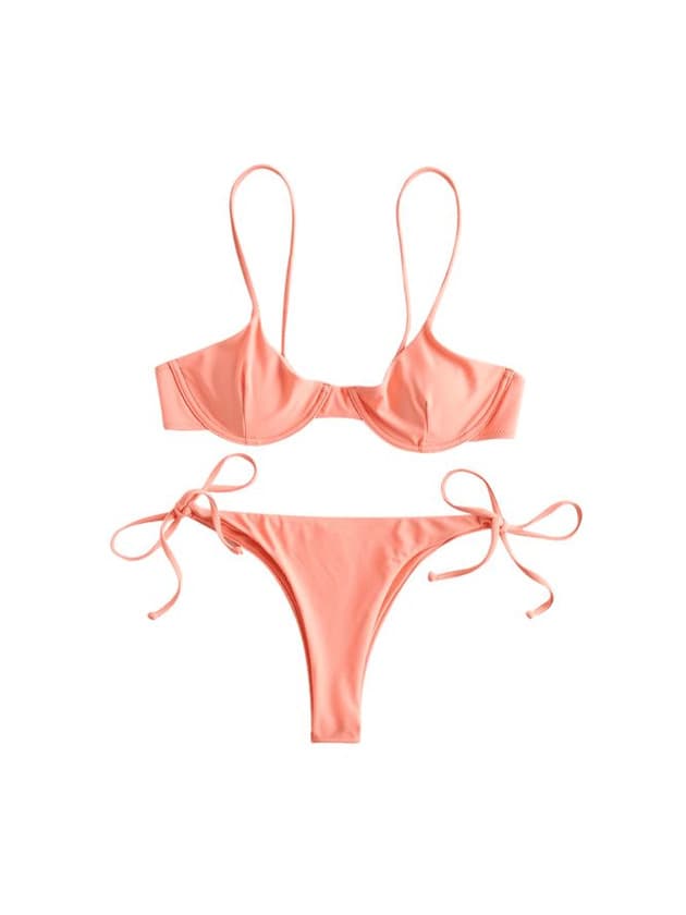 Product Bikini salmão 