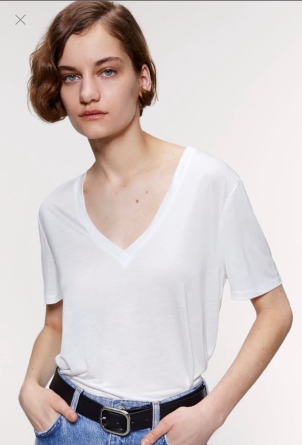 Moda T - SHIRT BASIQUE EN LYOCELL | ZARA Canada