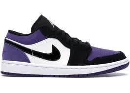 Moda Jordan 1 Low Court Purple 