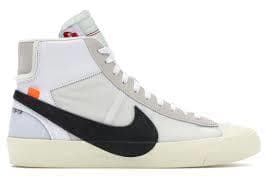 Moda Nike Blazer Mid Off-White 