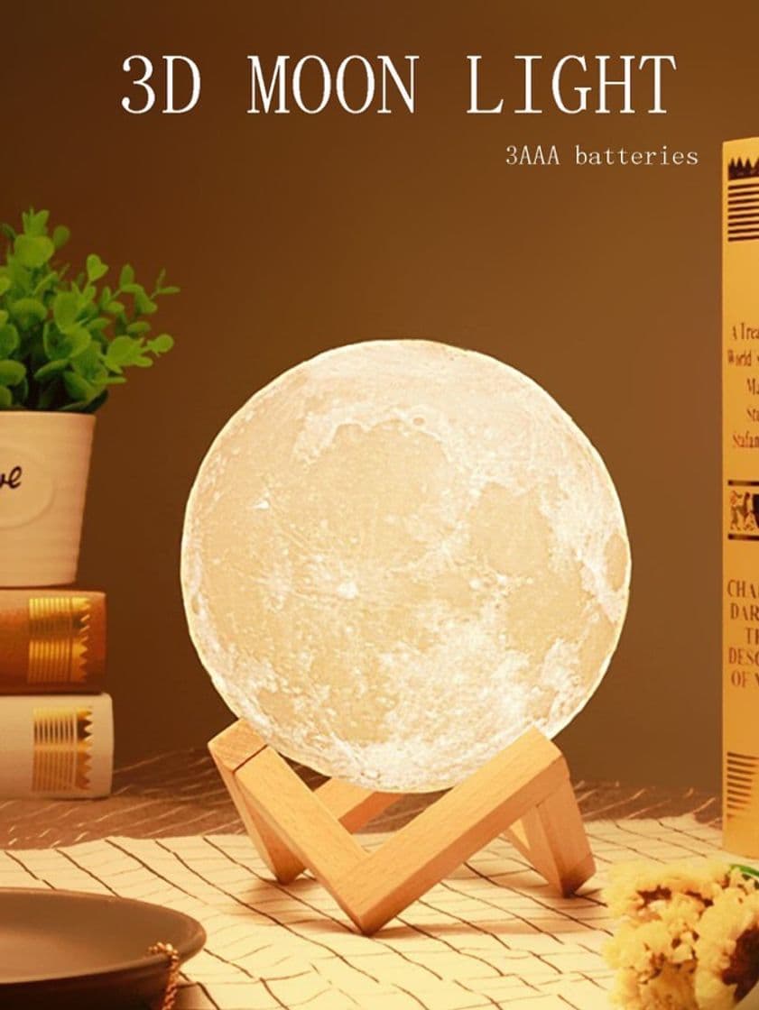 Producto Luz nocturna con diseño de luna Sheinside