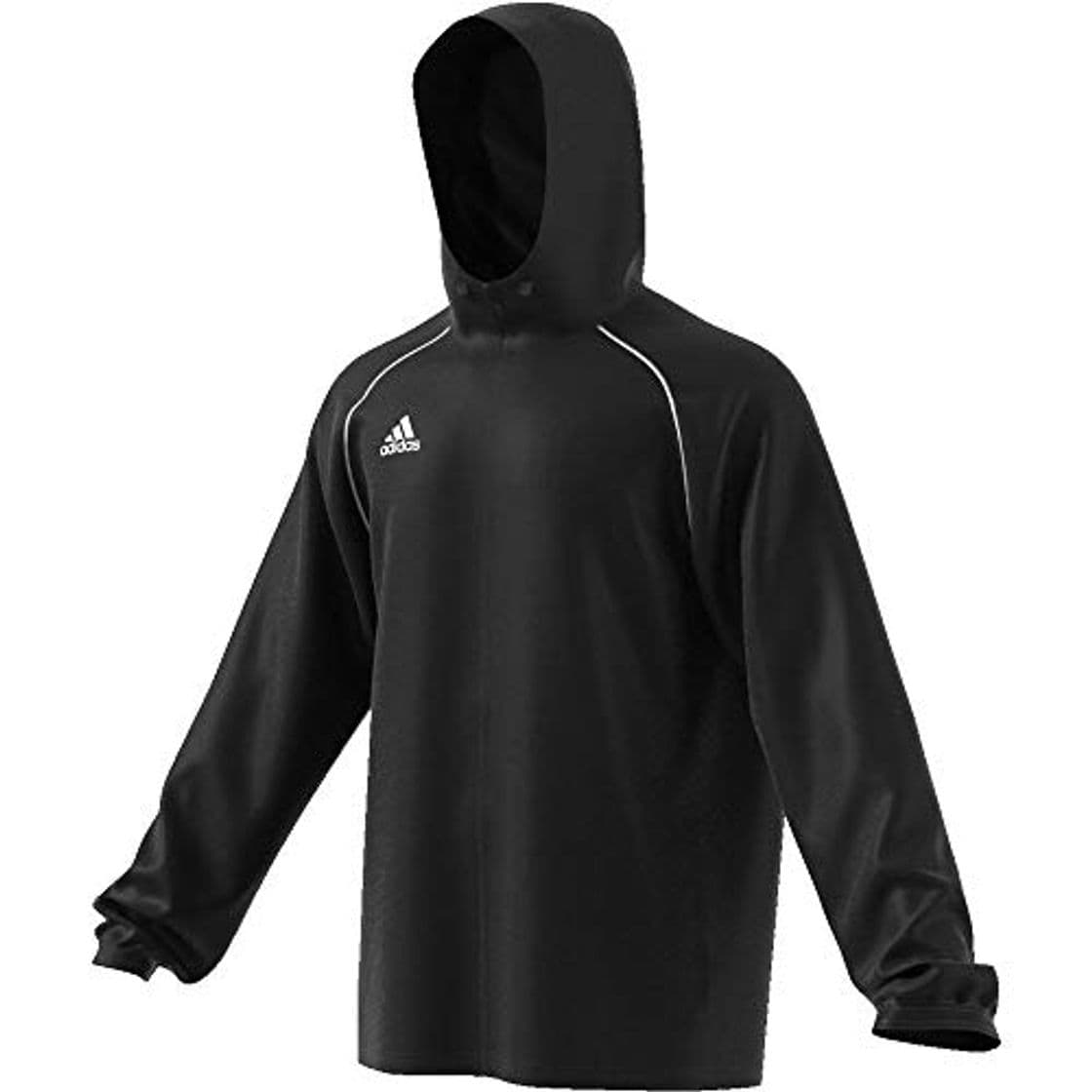 Moda adidas Core18 RN Jkt Chaqueta Deportiva, Hombre, Negro