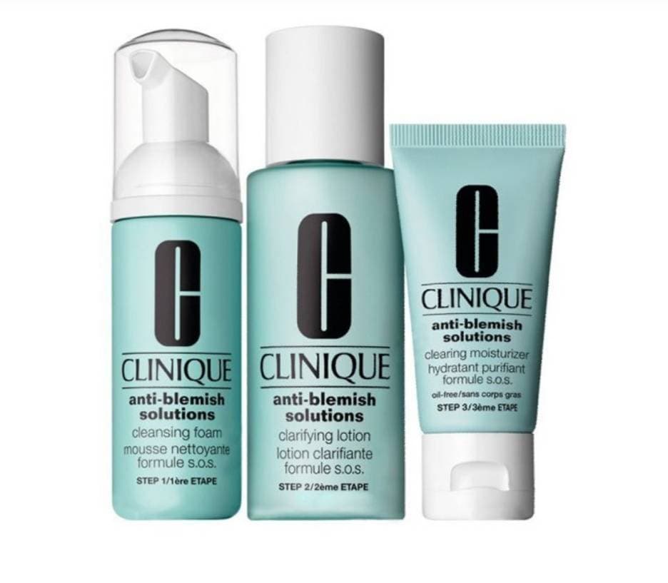 Product Clinique Anti-blemish sistema de 3 passos