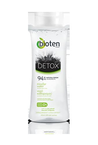 Product Água micelar Bioten Detox carvão 