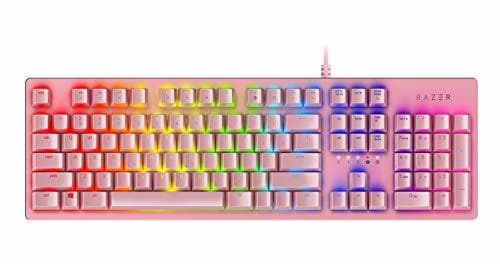 Electrónica Razer Huntsman Quartz - Teclado mecánico para juegos